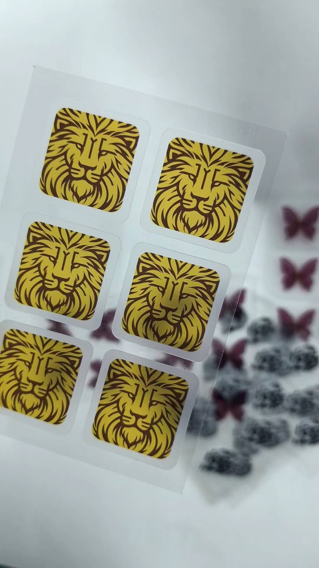 Lion Skin x 1 Pack (each pack has 6 Skins)